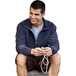 PlayBack 10.5 oz. Recycled Fiber Track Jacket with Ribbed Side Panel