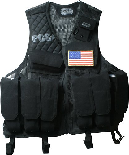 PCS Tactical 140 Combat Vest Paintball Harness