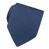 Forzieri Solid Mini Squares Patterned Silk Tie Yellow
