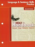 Holt Handbook-language And Sentence Skills Practice-second Course
