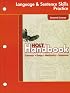 Holt Handbook-language And Sentence Skills Practice-second Course