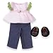 North American Bear Company Rosy Cheeks Big Sister Shirt & Jeans Set