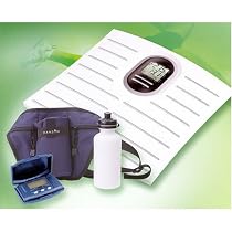 Hanson Body Fat Monitor With Pedometer, Bottle Holder and Water Bottle