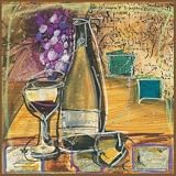 Wine Cellar l By Tanya Fischer. ART PRINT Size: 12 x 16 Inches
