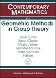 Geometric Methods In Group Theory: Ams Special Session Geometric Group Theory, October 5-6, 2002, Northeastern University, Boston, Massachusetts : Special ... First Joint Mee (Contemporary Mathematics)