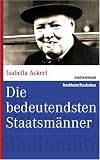 Produkt-Bild: Die bedeutendsten Staatsm&auml;nner. marixwissen