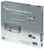 Midwest Black E-Coat Exercise pen with ground stakes Collection
