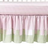 Patchwork Crib Skirt - Pink