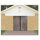Single Garage Screen Door