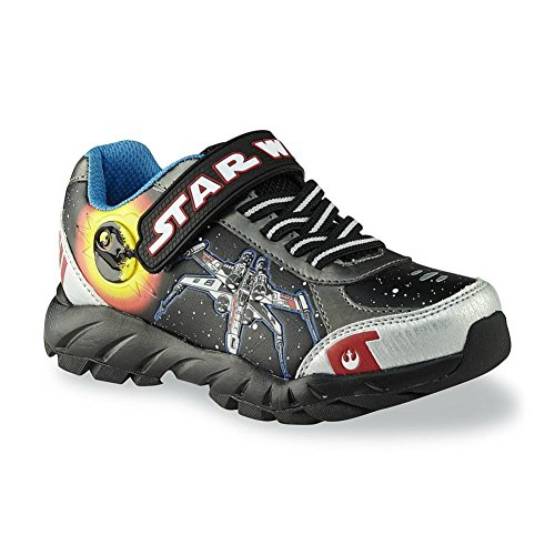 Star Wars Boy's Death Star Light-Up Sneaker
