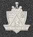 Los Angeles Kings Giant 1 5/8 W x 1 5/8 H Kings Logo Pendant - 14KT Gold Jewelry