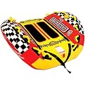 SportsStuff Rampage- Yellow/ Red