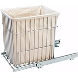 Rev-A-Shelf RHRV-1520S Pull-Out Wire Hamper - White