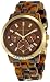 Michael Kors Quartz Brown Gem Dial Tortoiseshell Band - Women's Watch MK5216