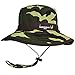 Bigood Children Kids Classic Camouflage Color Bucket Cap Cotton Sun Hat