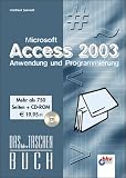 Microsoft Access 2003 - Anwendung und Programmierung - Winfried Seimert