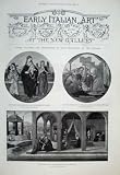 Early Italian Art 1894 Antique Print