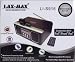 LAX-MAX Rechargeable Wireless Portable MP3 Speaker System & Alarm Clock- Compatible w/ iPod / iPhone / iPad