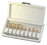Champion BK8P Titanium Nitrite Coated Bur Set Solid Carbide 8 Piece (SA5, SC3, SC5, SD5, SF3, SF5, SG3, SL4)