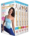 Sara Ivanhoe's 20 Min Yoga Makeover - 5 Volume Gift Set (Power Beauty Sweat, Total Body Tone with Weights, Flat Abs, Weight Loss, Sculpted Buns & Thighs) [VHS]