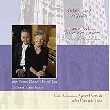 Faur�: Requiem; Poulenc: Concerto in G minor