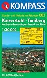 Kompass Karten, Kaiserstuhl, Tuniberg: Wander- und Radtourenkarte mit Reitwegen - 