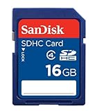 SanDisk Flash 16 GB SDHC Flash Memory Card SDSDB-016G