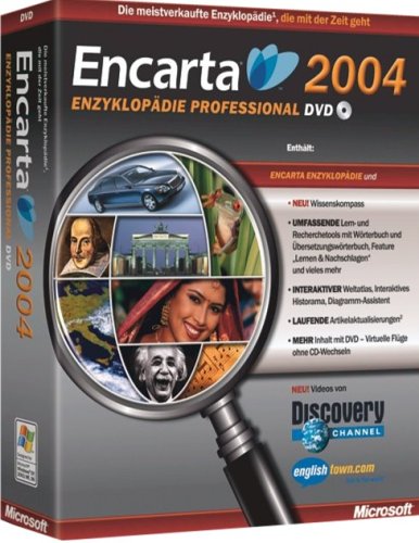 Microsoft Encarta Enzyklopädie Professional 2004 DVD
