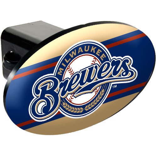 Milwaukee Brewers MLB Trailer Hitch Cover