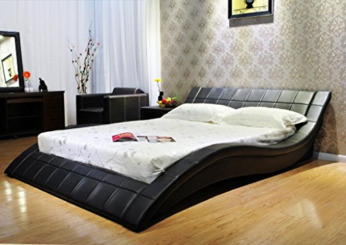 Madison Square Platform Bed Size Queen Finish Brown Guide Jicers Usa Beds