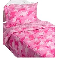 InStyle Camo Pink Bed Set