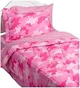 InStyle Camo Pink Bedding Set, Twin