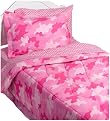 Camouflage Pink Bed-in-a-Bag - Twin