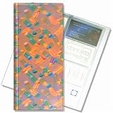 3D Lenticular 4x10 Business Card File (Holds 128) , BF128 , PENCILS, Yellow, Green, Blue, Red