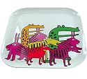 Paperchase Large Square Tray. Crazy Crocs Design