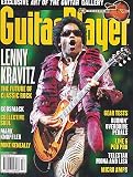 GUITAR PLAYER BACK MAGAZINE 2001 FEB LENNY KRAVITZ - GODSMACK - MICRO AMPS