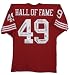 San Francisco 49ers - Hall of Famers - Autographed Custom Jersey with 11 Signatures