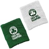 Boston Celtics Kelly Green/White 2008 NBA Champions Wristbands