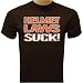 Helmet Laws Suck! Chopper, Motorcycle T-shirt