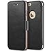 iPhone 6S Plus Case, Verus [Dandy Klop][Black] - [Leather Wallet][Card Slot][Kickstand] for Apple iPhone 6 6S Plus 5.5