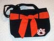 Auburn University Purse Blue Orange Belt