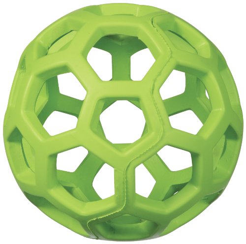 JW Pet Company Hol-ee Roller Dog Toy, 3.5-Inches (Colors Vary)