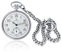 Catorex Men's La Pautele Palladium Brass White Dial Pocket Watch