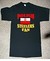 POLISH PRIDE POLAND COUNTRY FLAG STEELERS FAN FOOTBALL T SHIRT jersey