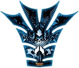 Rascal Grafik X-ak Tank Pad - Silver/Blue RA36057