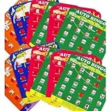 4 Pack Auto Bingo Classic Fun in the Car