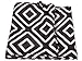 Pop Fashion Shop Women's Infinity Scarf, Geometric Pattern Scarf, Zipper Scarf, Fashion Scarf, Infinity Scarves (Grey)