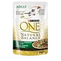 ONE Natural Balance Adult mit Ente, Tomaten und Zucchini 85g Katzenfutter (24er Pack) von Purina