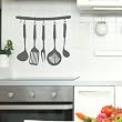 pastel kitchen utensils