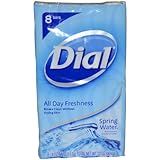 UPC 017000018416 product image for Dial Spring Water Antibacterial Deodorant Soap Soap for Unisex, 4 oz. Bars, 8 Co | upcitemdb.com